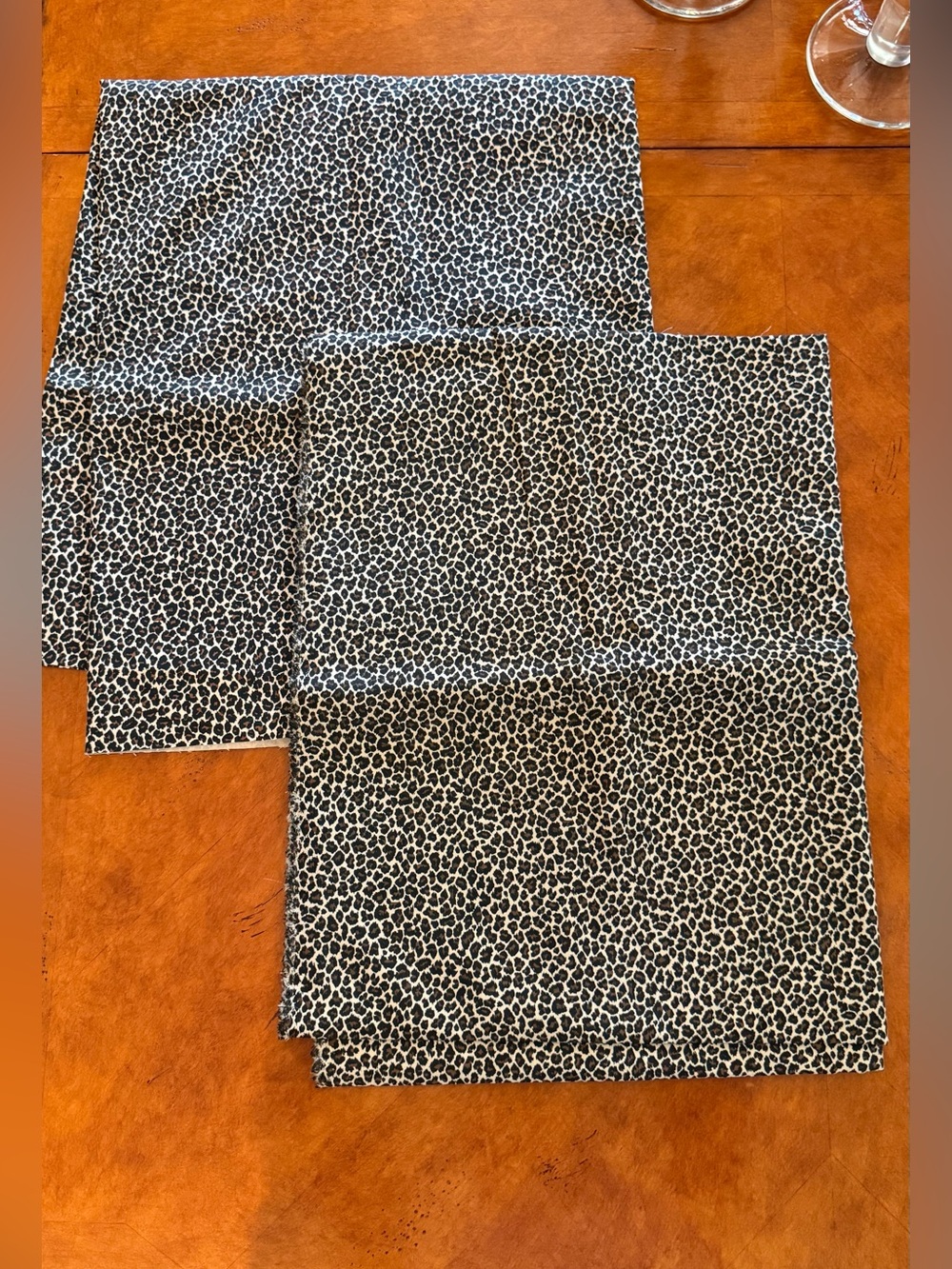 Hobby Lobby Leopard Print Upholstery Decor Fabric - 3.875 Yards (56" Wide)